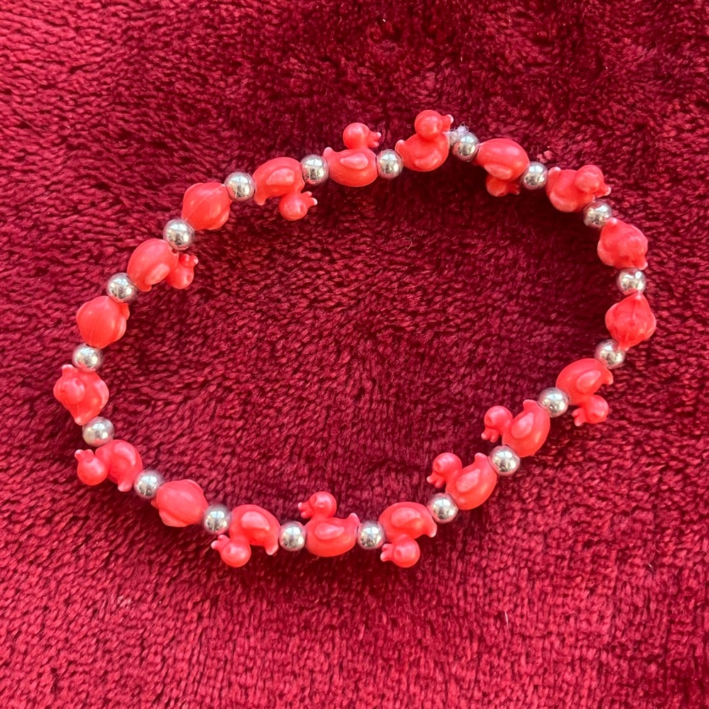 Trrtlz red ducks bracelet